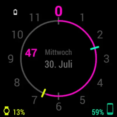 Chrono Watch Face android App screenshot 0