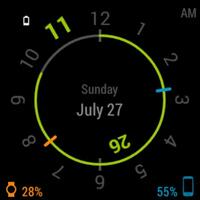 Chrono Watch Face android App screenshot 7